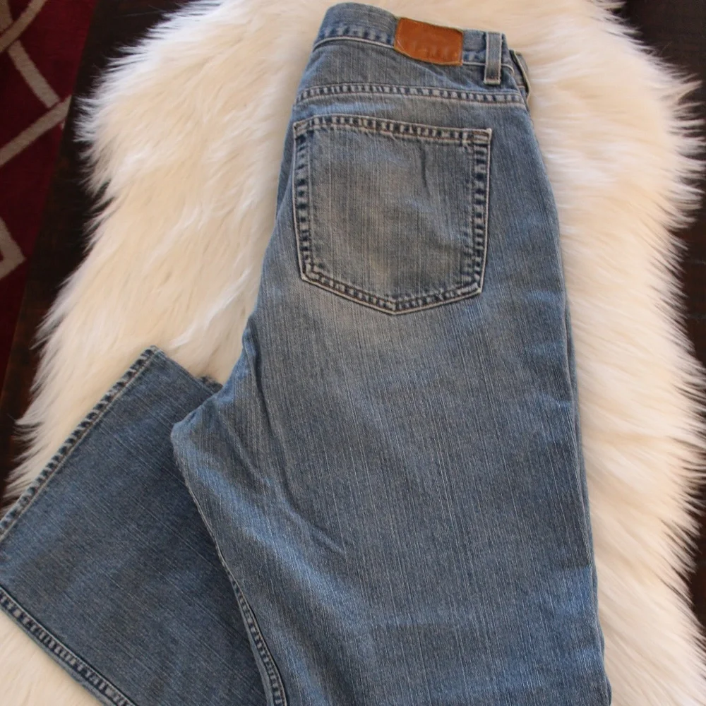 J.Crew, straight leg 100% cotton blue Jeans. 34 x 30